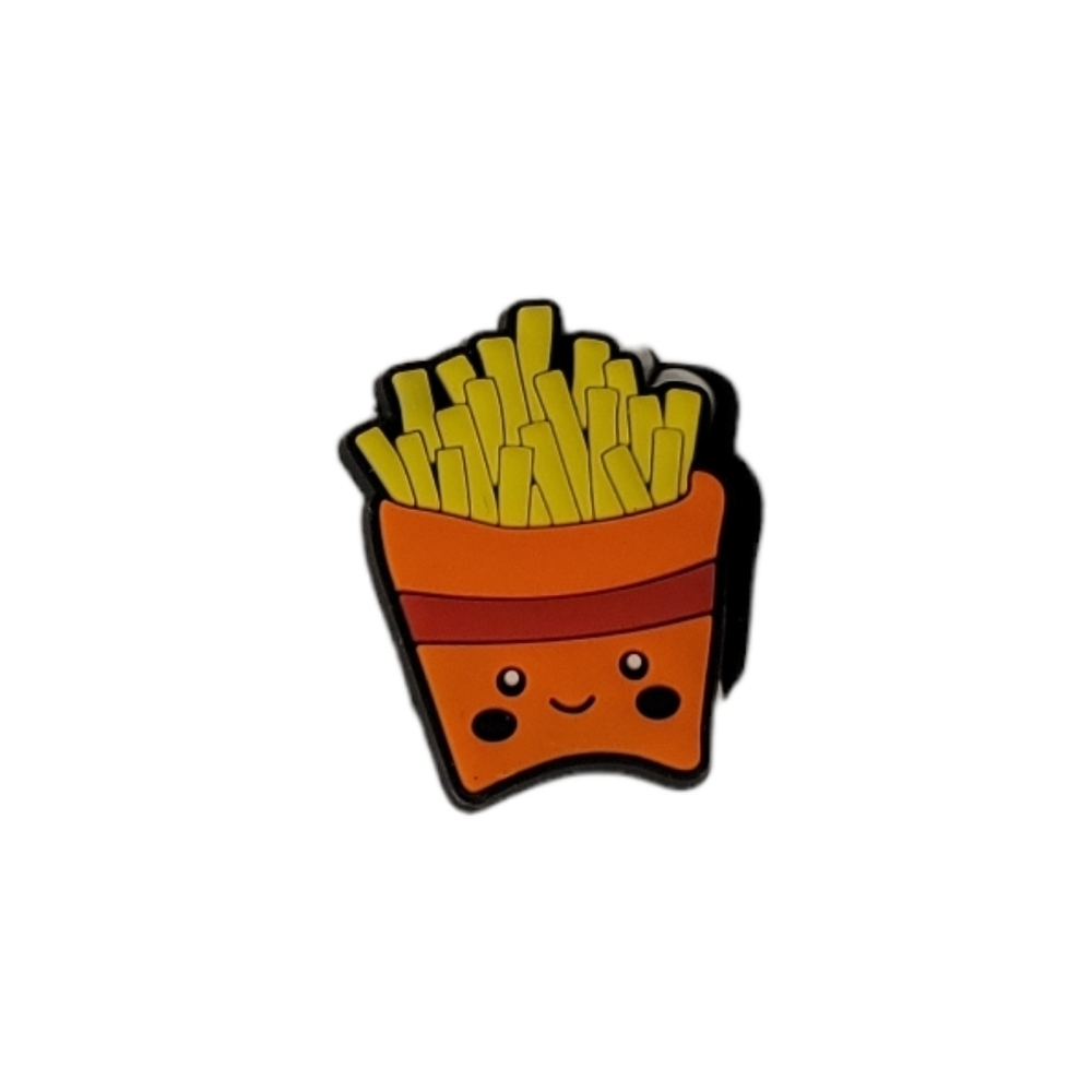 French Fry Kawaii Croc Charm